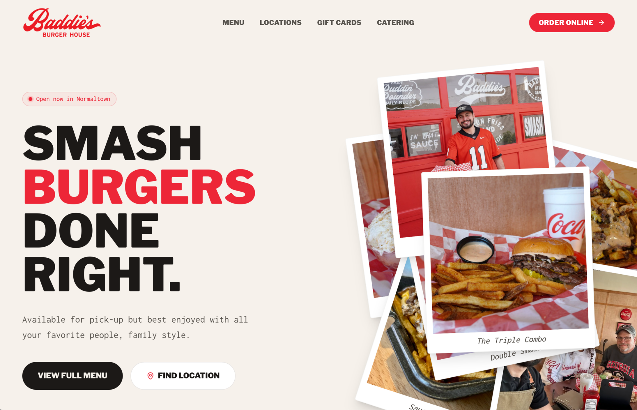 Baddies Website Preview